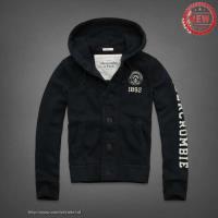 heren abercrombie fitch pullover full-knop koningsblauw wit 1892 Shop Eindhoven abohb447